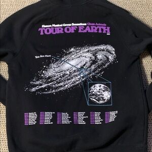 Black Glass Animals 2024 Tour Hoodie